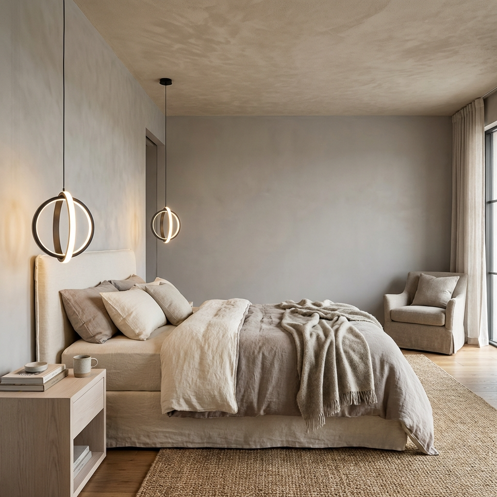 Nordic Circular LED Ceiling Light