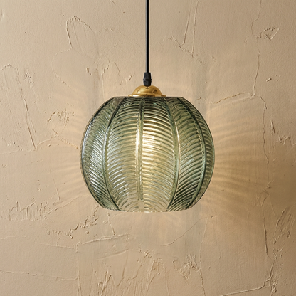 Nordic Glass Pattern Pendant Light