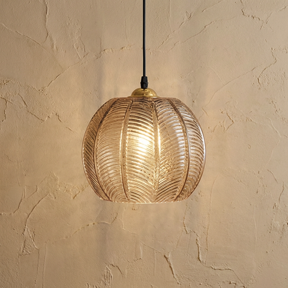 Nordic Glass Pattern Pendant Light
