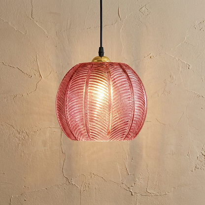 Nordic Glass Pattern Pendant Light