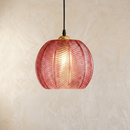 Nordic Glass Pattern Pendant Light