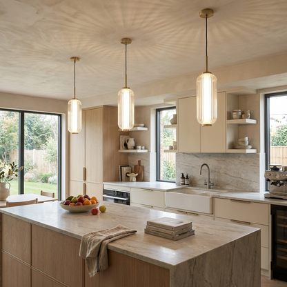 Nordic Luxury Glass Pendant Light