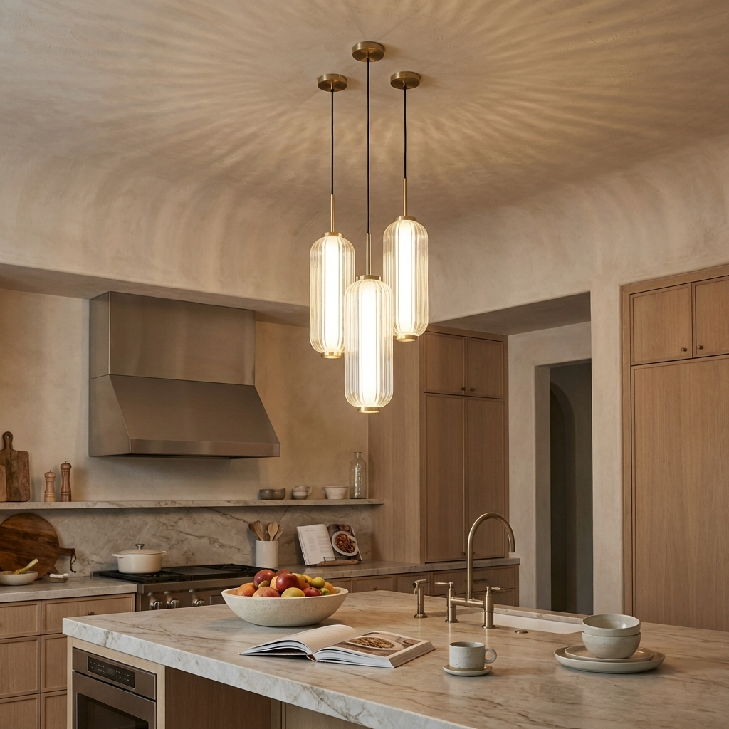 Nordic Luxury Glass Pendant Light