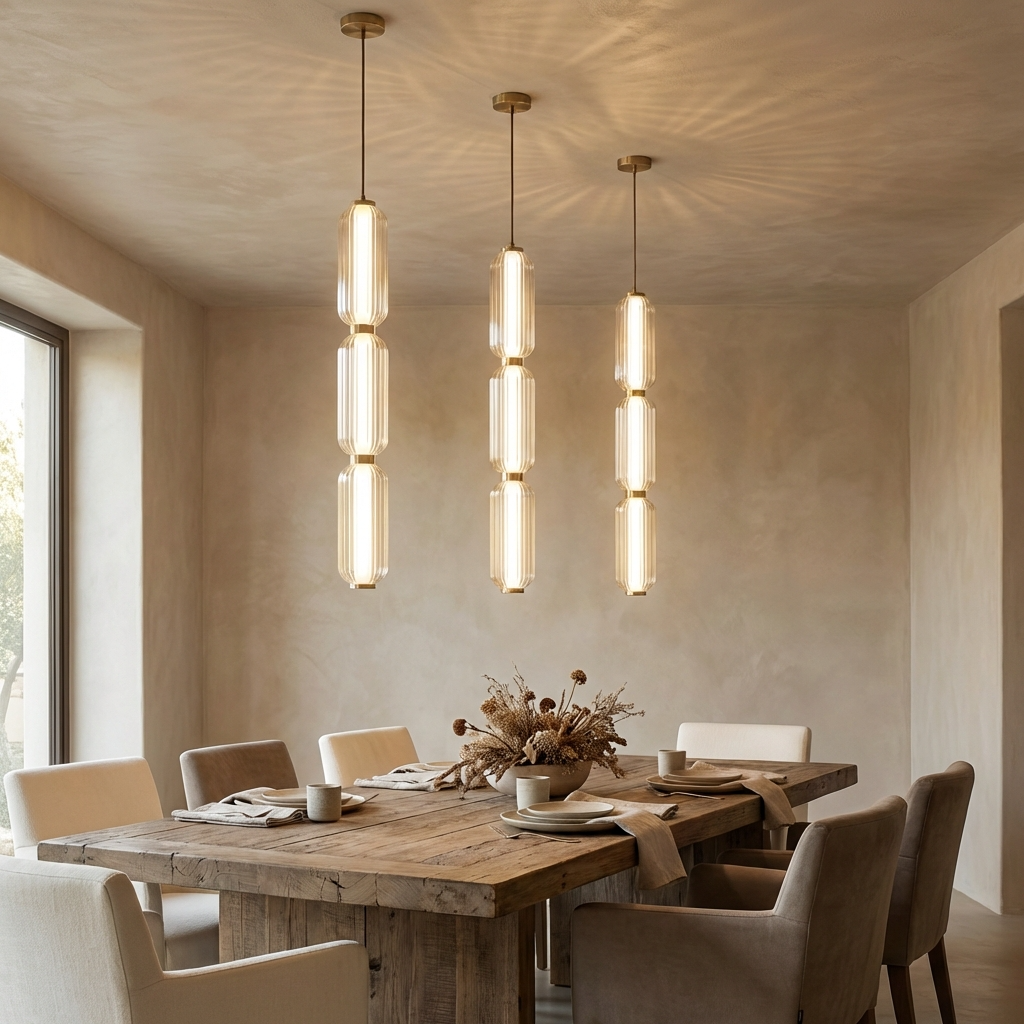 Nordic Luxury Glass Pendant Light
