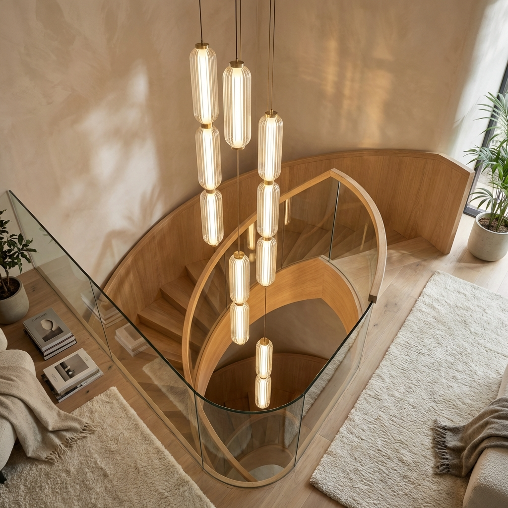 Nordic Luxury Glass Pendant Light