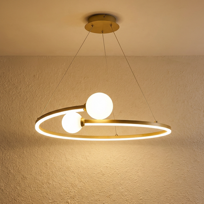 Nordic Minimalist Ring LED Pendant Lamp