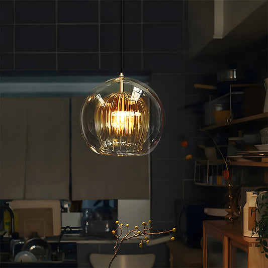 Nordic Modern Spherical Glass Pendant Light