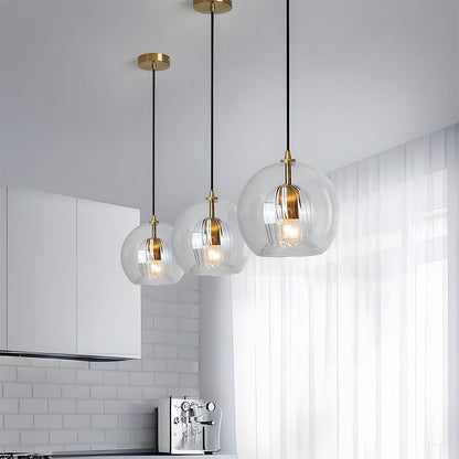 Nordic Modern Spherical Glass Pendant Light