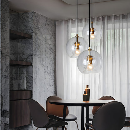 Nordic Modern Spherical Glass Pendant Light