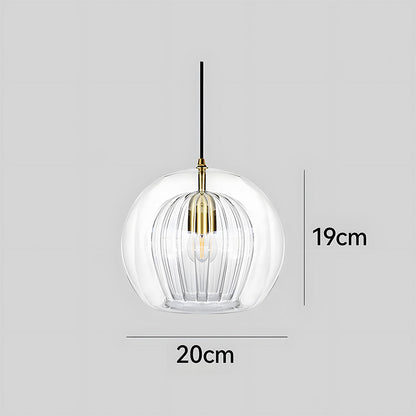 Nordic Modern Spherical Glass Pendant Light