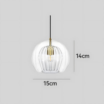 Nordic Modern Spherical Glass Pendant Light