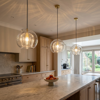 Nordic Modern Spherical Glass Pendant Light