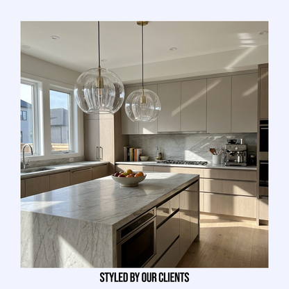 Nordic Modern Spherical Glass Pendant Light