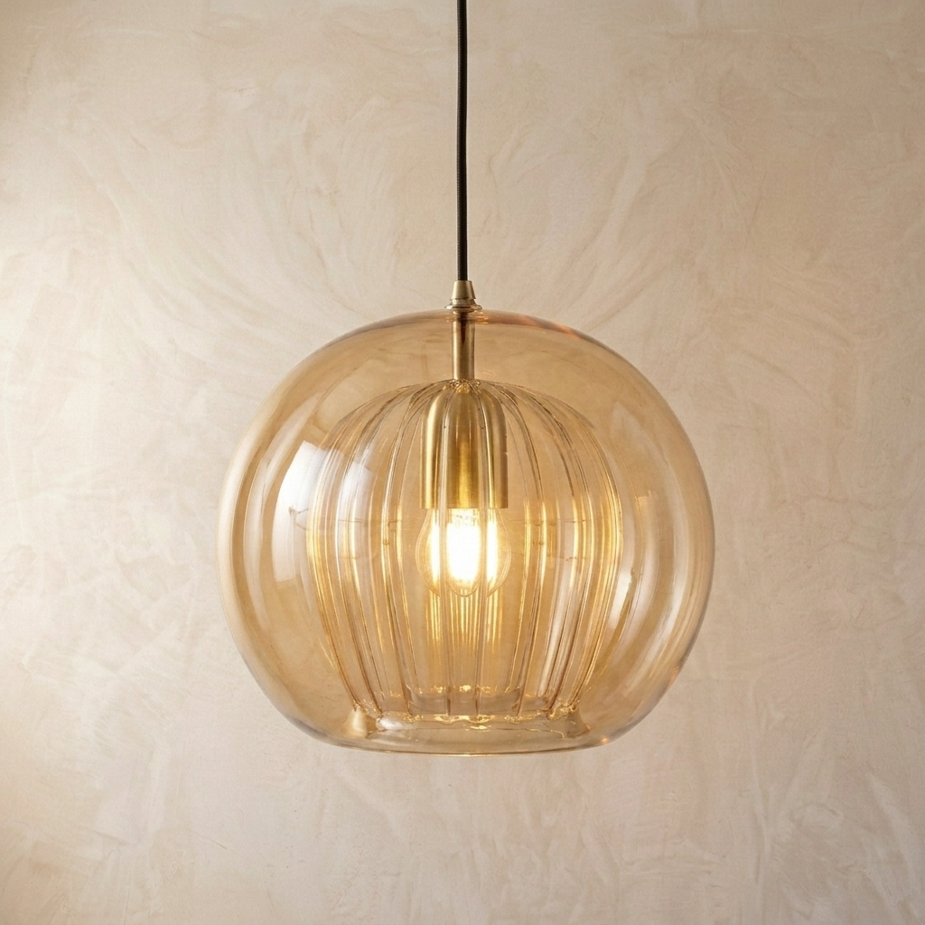 Nordic Modern Spherical Glass Pendant Light