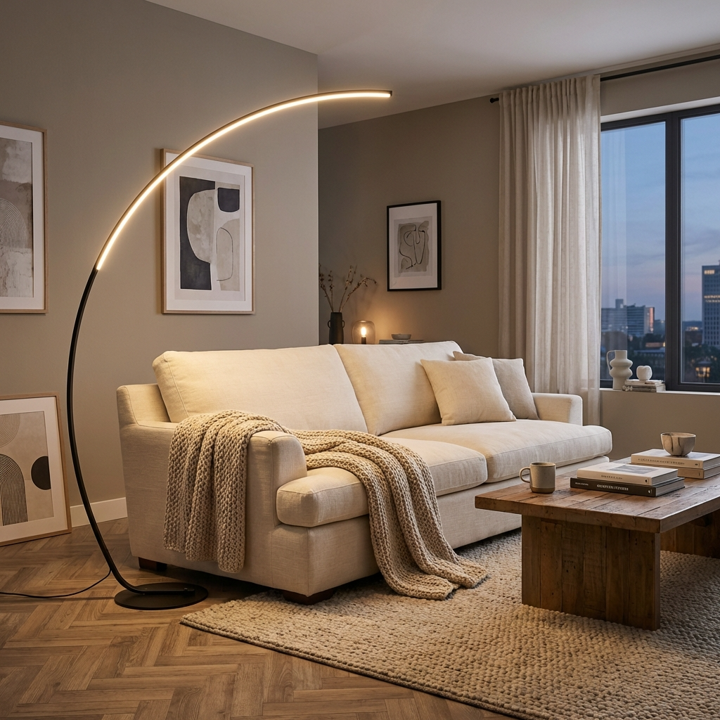 Nordic Modern Tall Floor Lamp