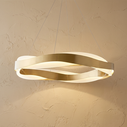 Nordic Modern Wave Chandelier