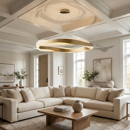 Nordic Modern Wave Chandelier