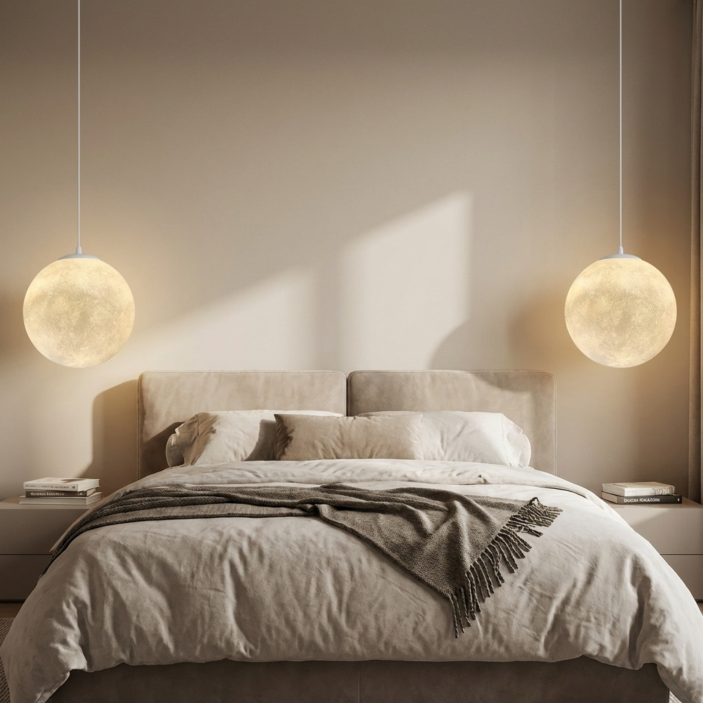 Nordic Moon Pendant Light