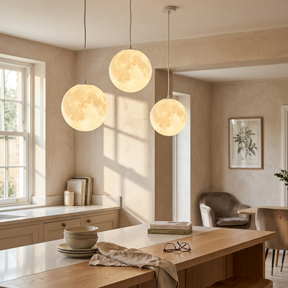 Nordic Moon Pendant Light