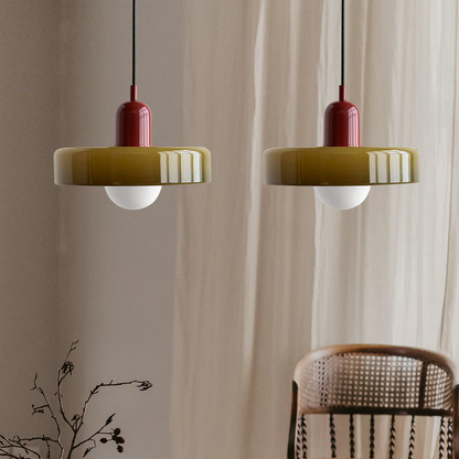 Nordic Retro Glass Chandelier