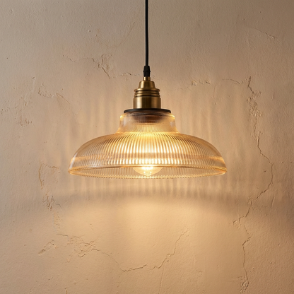 Nordic Retro Glass Pendant Light