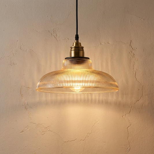 Nordic Retro Glass Pendant Light