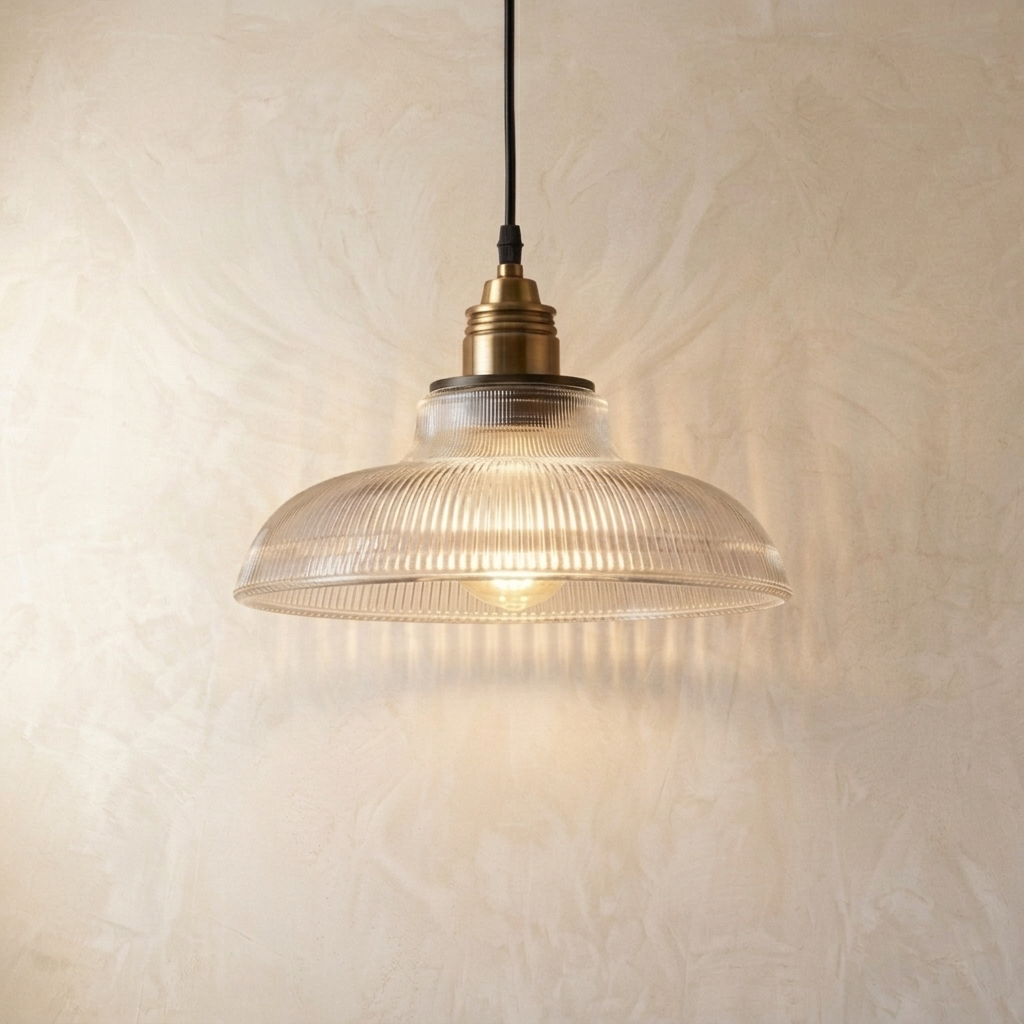Nordic Retro Glass Pendant Light