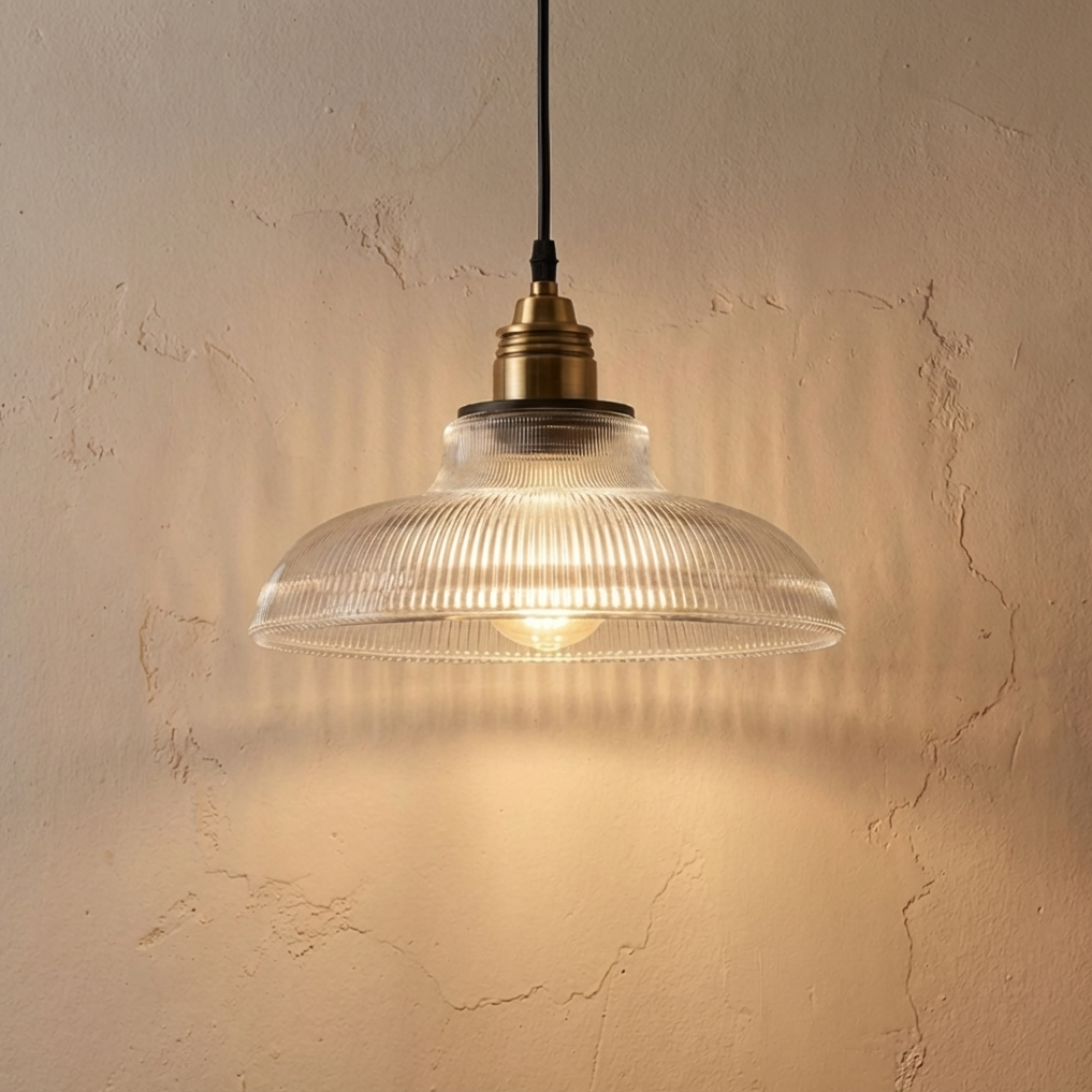 Nordic Retro Glass Pendant Light