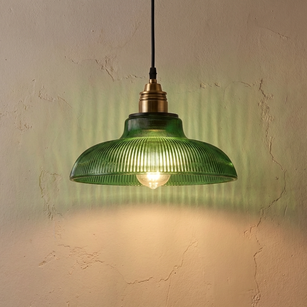 Nordic Retro Glass Pendant Light