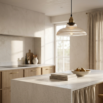 Nordic Retro Glass Pendant Light