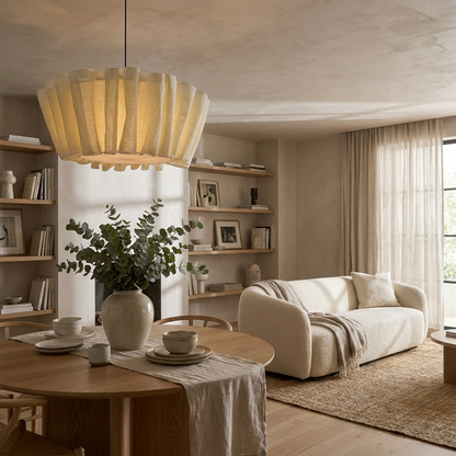 Nordic Vintage Handmade Fabric Chandelier