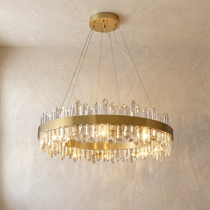 Prestige Crystal Ring Chandelier