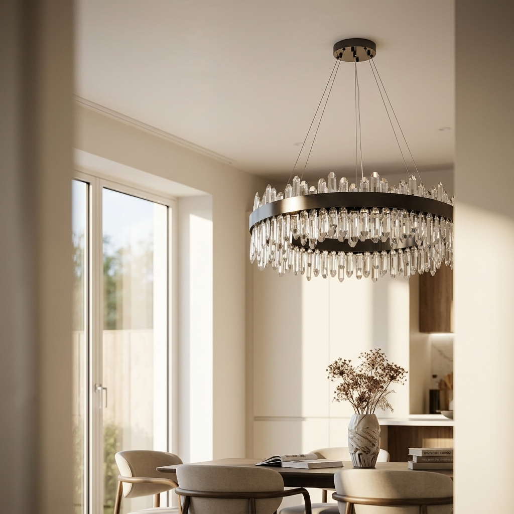 Prestige Crystal Ring Chandelier