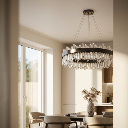 Prestige Crystal Ring Chandelier