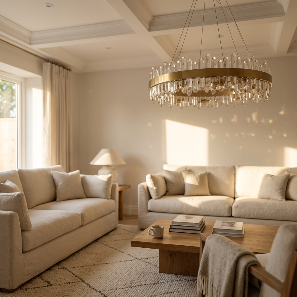 Prestige Crystal Ring Chandelier