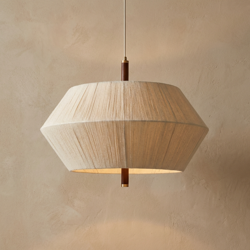 Rattan Wabi Sabi Ceiling Light