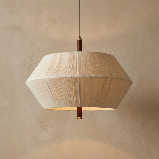 Rattan Wabi Sabi Ceiling Light