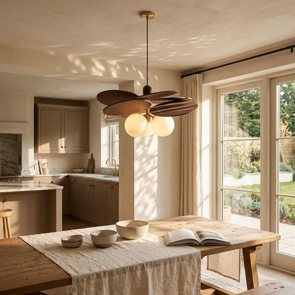 Rattan Weave Vintage Pendant Light