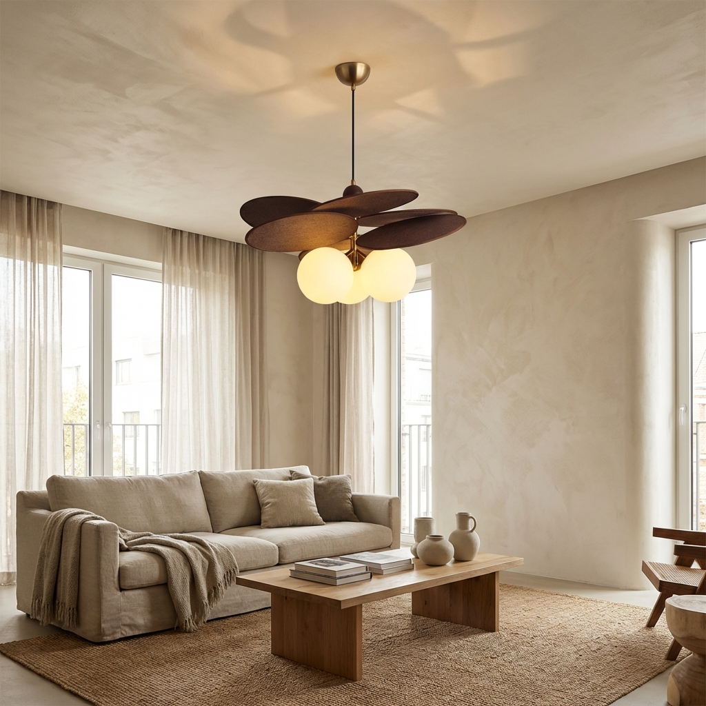 Rattan Weave Vintage Pendant Light
