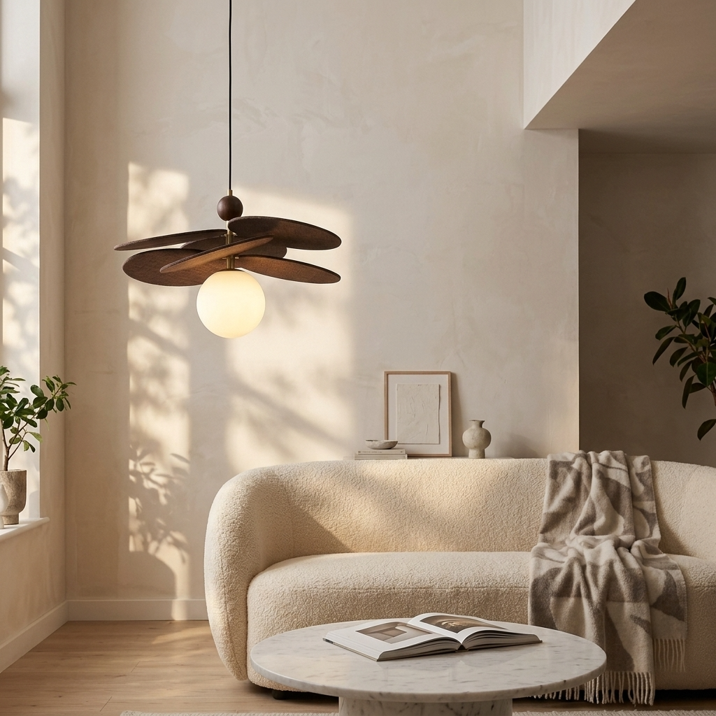 Rattan Weave Vintage Pendant Light