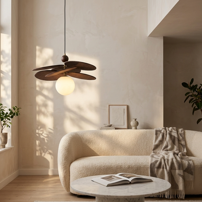 Rattan Weave Vintage Pendant Light