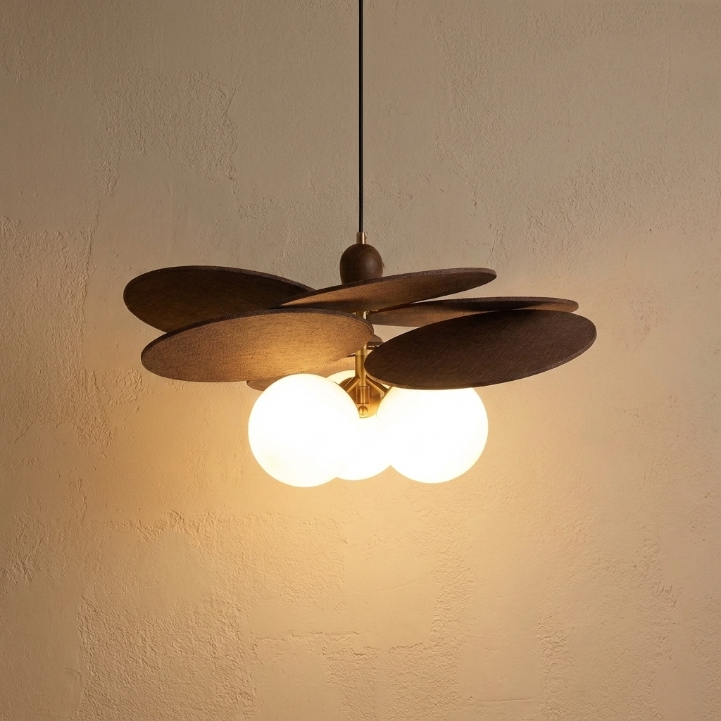 Rattan Weave Vintage Pendant Light