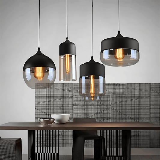 Raw Edge Nordic Glass Pendant Light