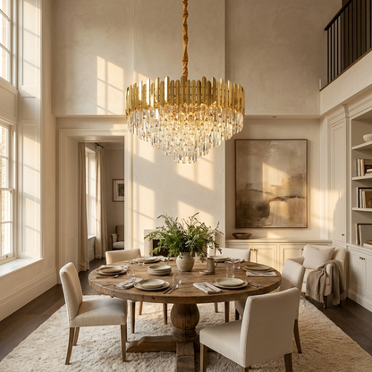Regal Crystal Chandelier
