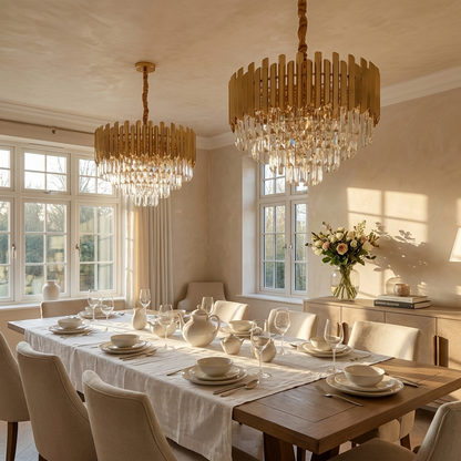 Regal Crystal Chandelier