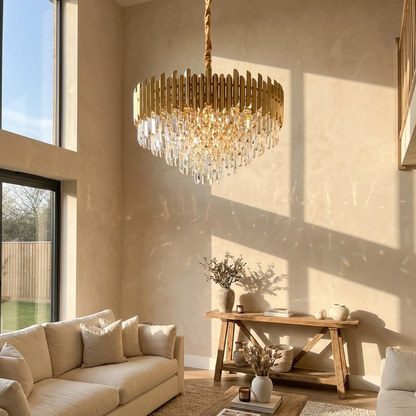 Regal Crystal Chandelier