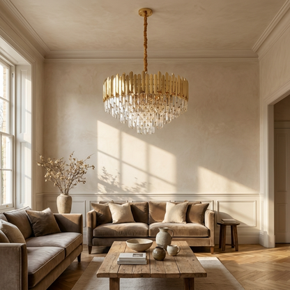 Regal Crystal Chandelier