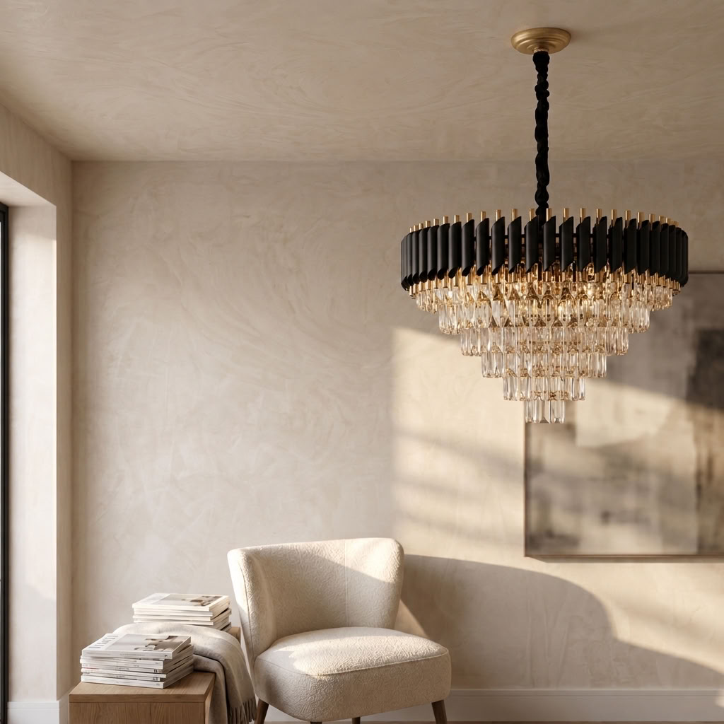 Regency Crystal Chandelier