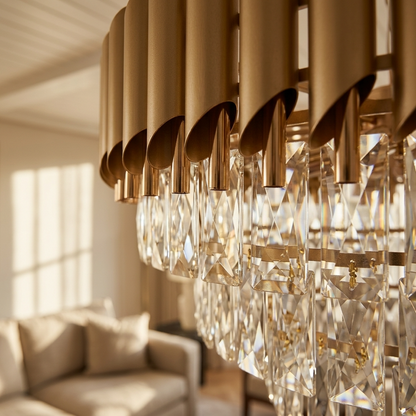 Regency Crystal Chandelier