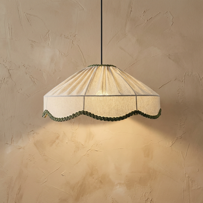 Retro Fabric Wabi Sabi Japanese Pendant Light